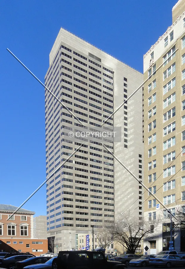 From Arch Street to the southwest