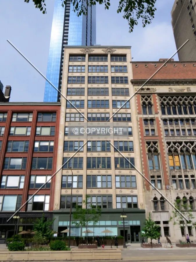 Front elevation from Millennium Park