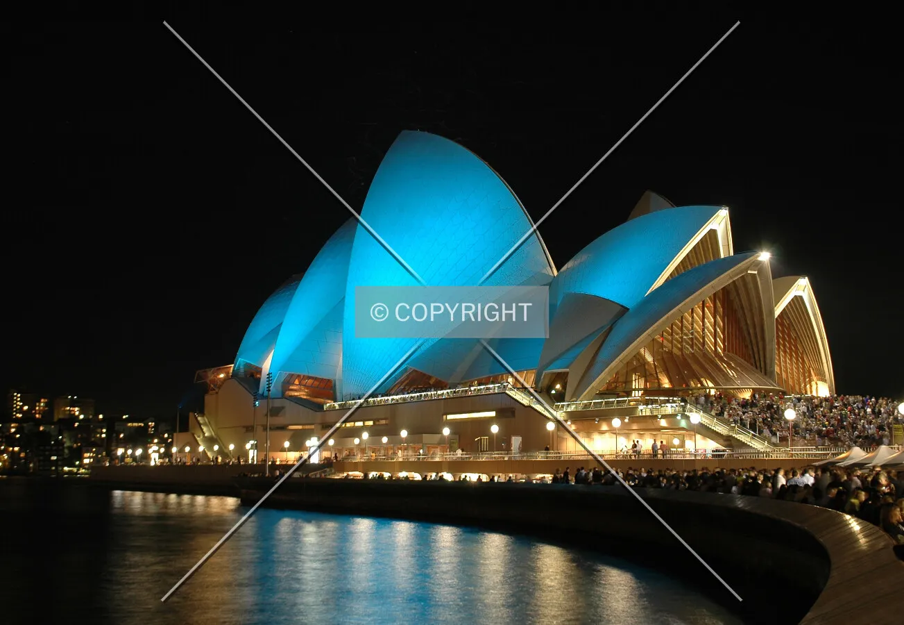 Illuminated blue in honour of the State Police Force