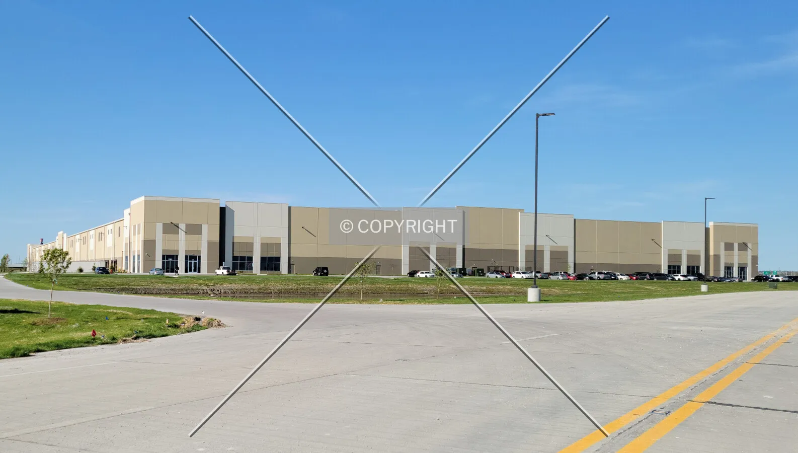 From the southwest; April 13, 2021