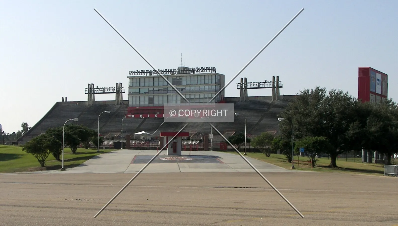 View from the northeast