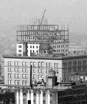 Vintage view from the southwest