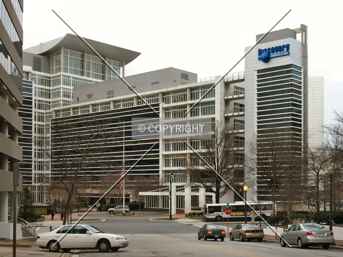 View to the north from the Station Square complex