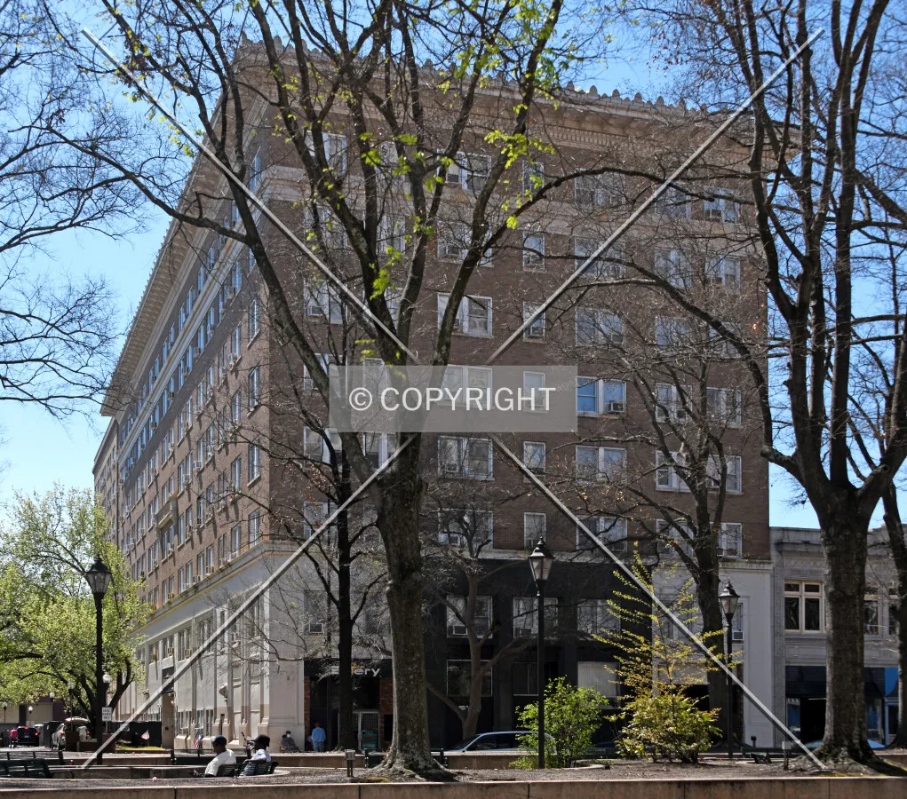 View from the northeast