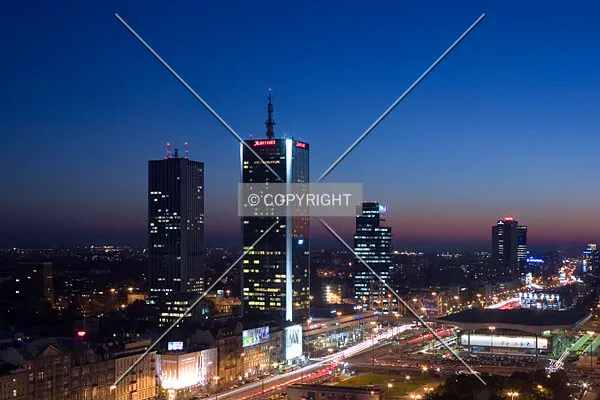 The southern skyline