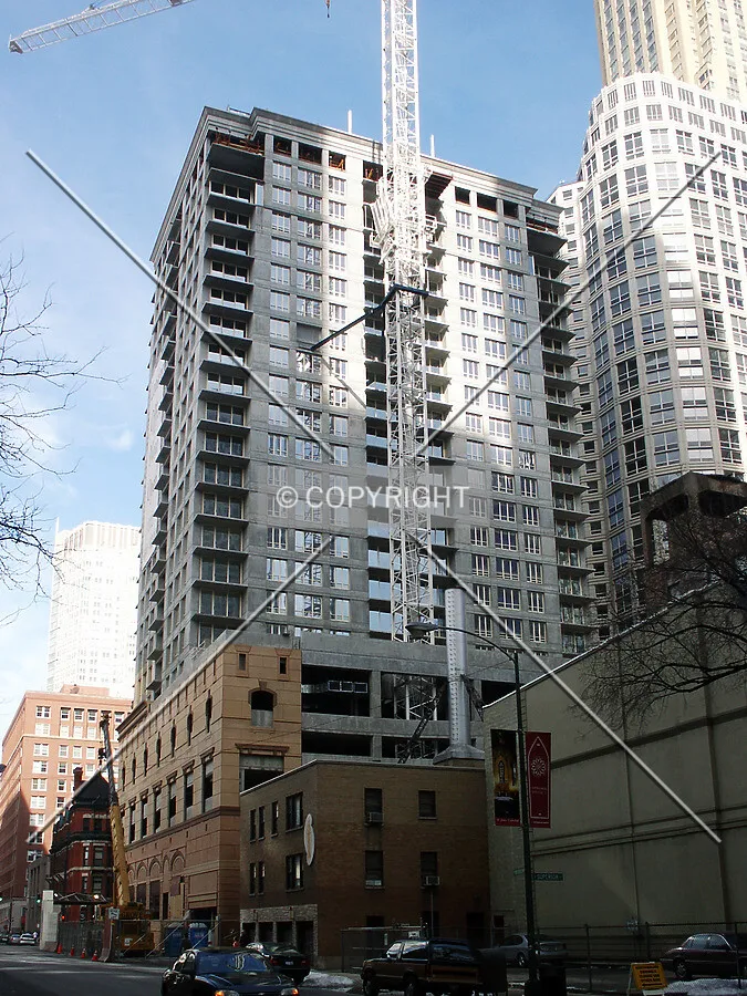 Looking north on Wabash Avenue