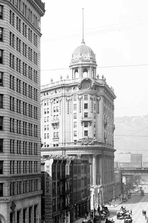 View from the northeast