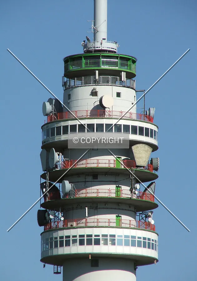 Top section of the main structure
