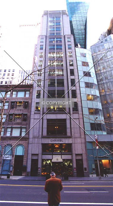 View to the north from 57th Street