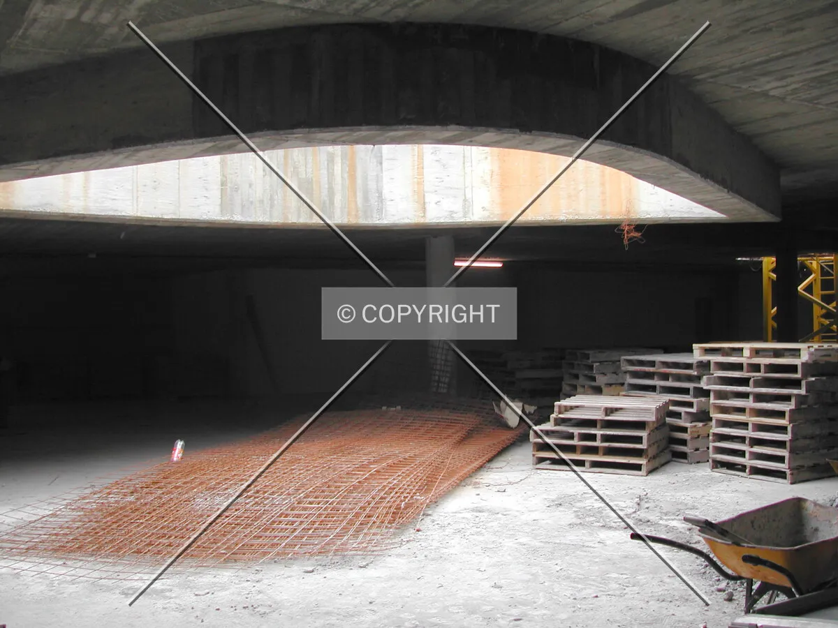 Natural illumination to the underground car park