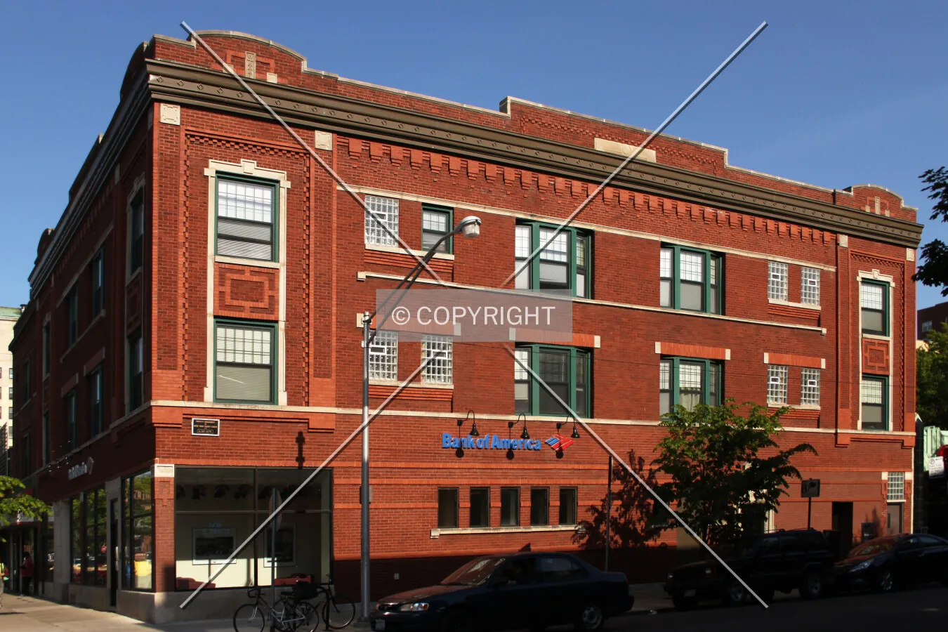 West facade