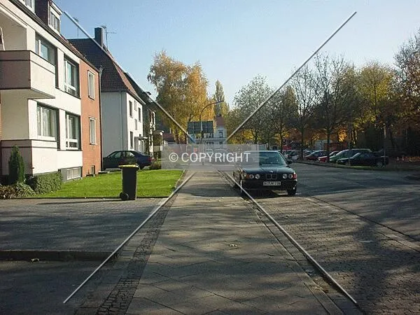 Typical street scene in Bochum-Wattenscheid