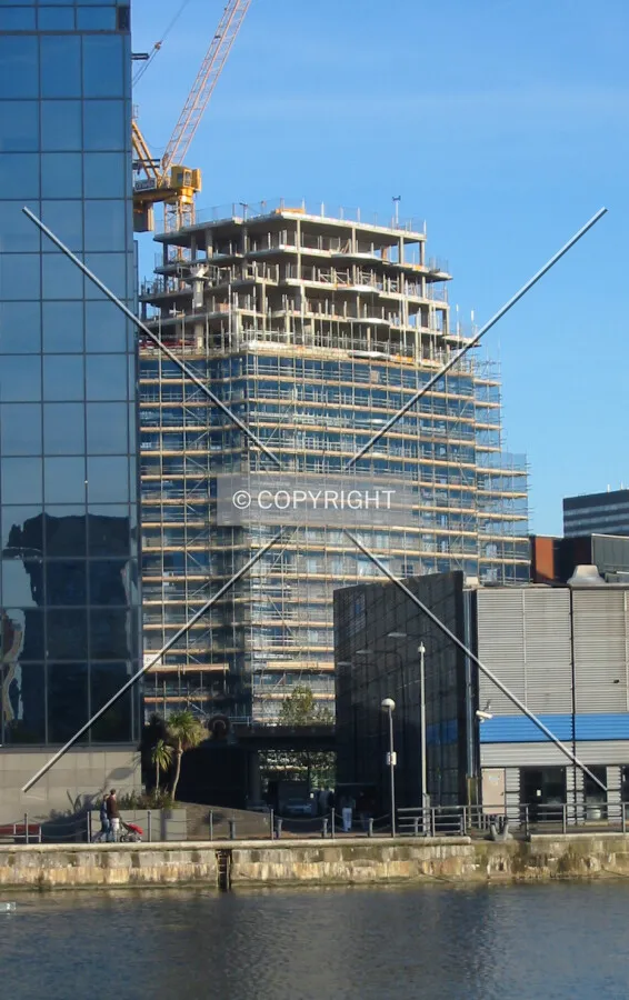 View from the western side of Millwall Dock