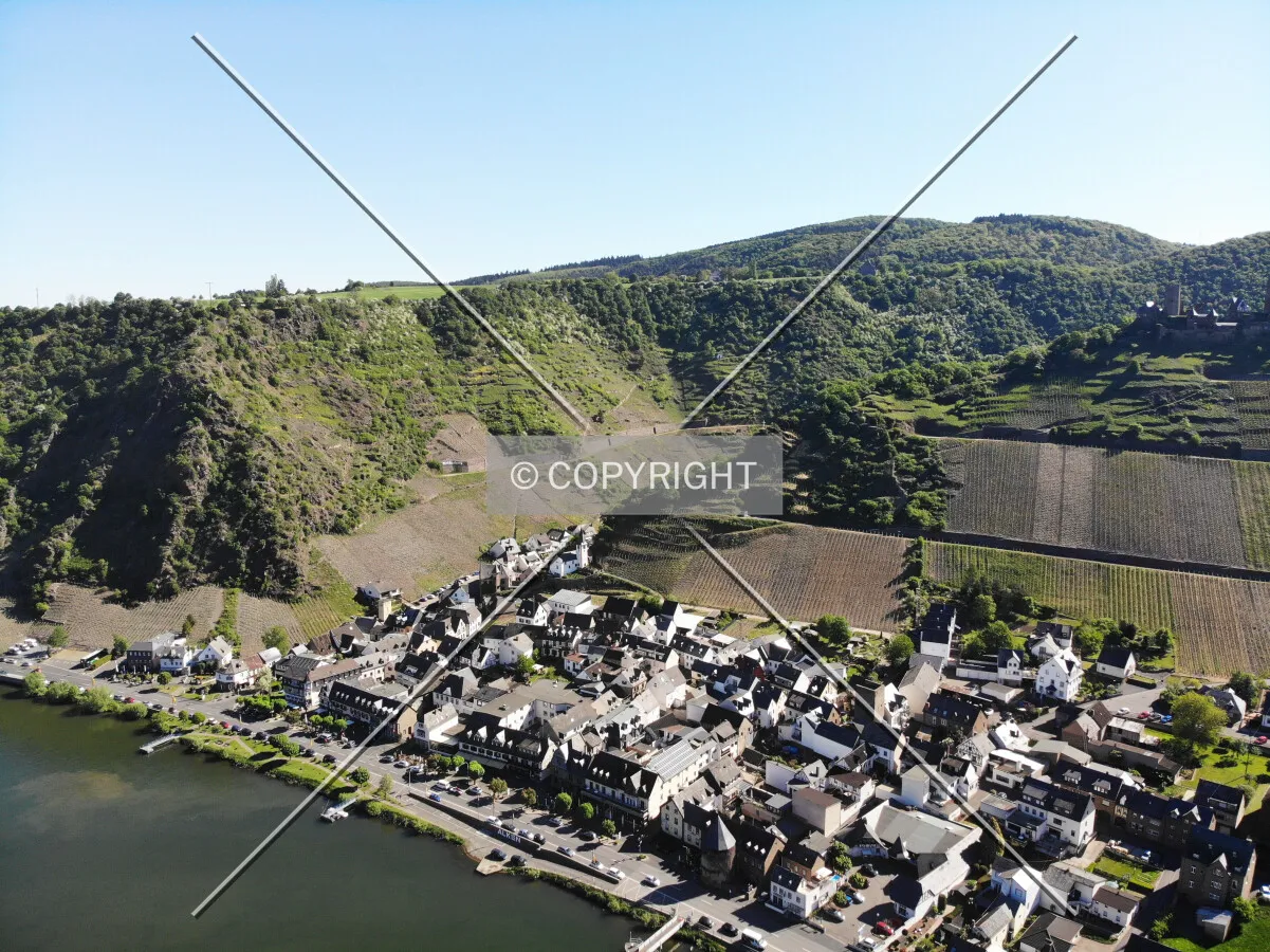 Over the Mosel river (Germany)