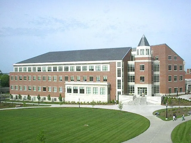 View from the northeast