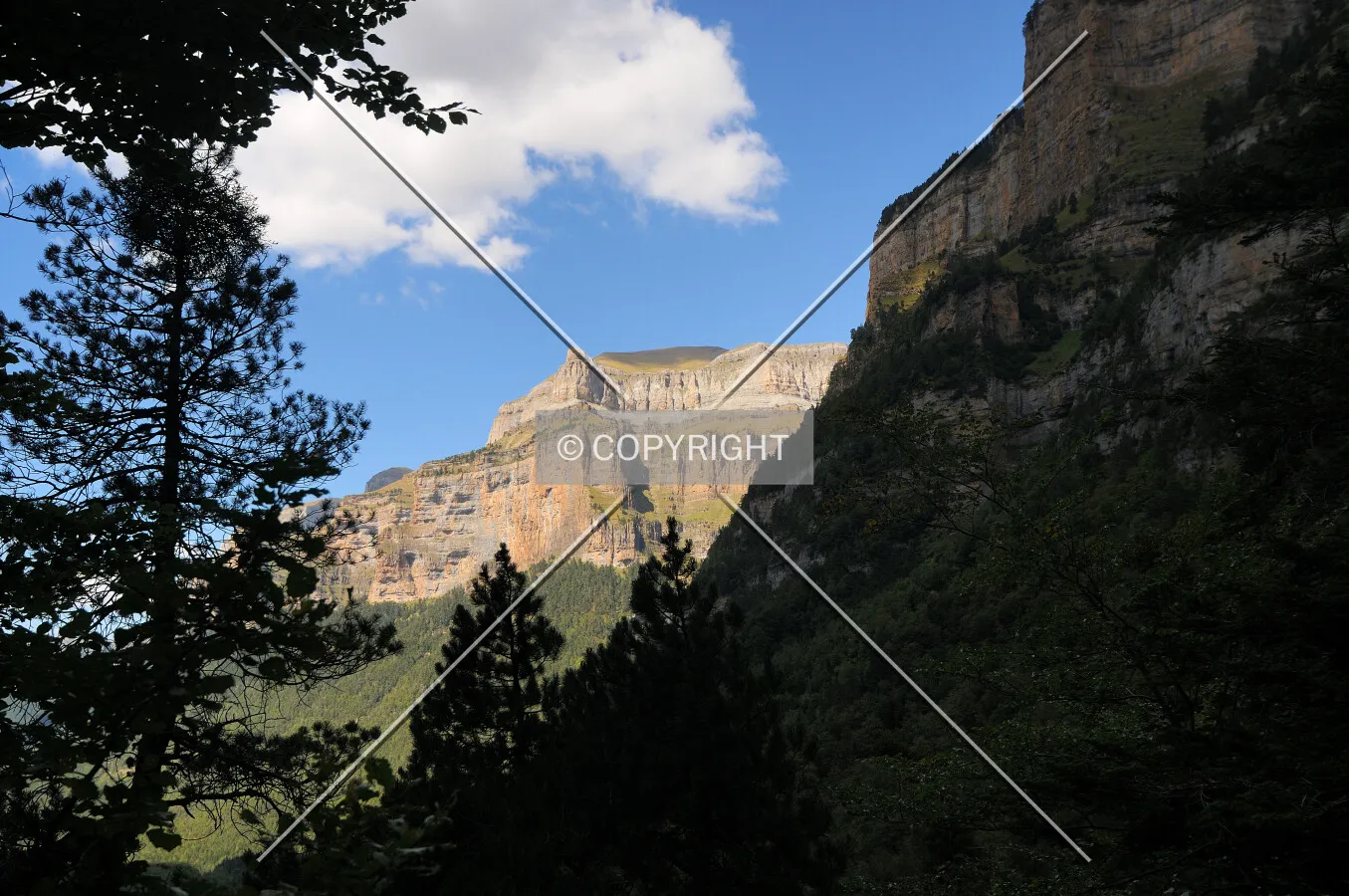 Mountains in Ordesa