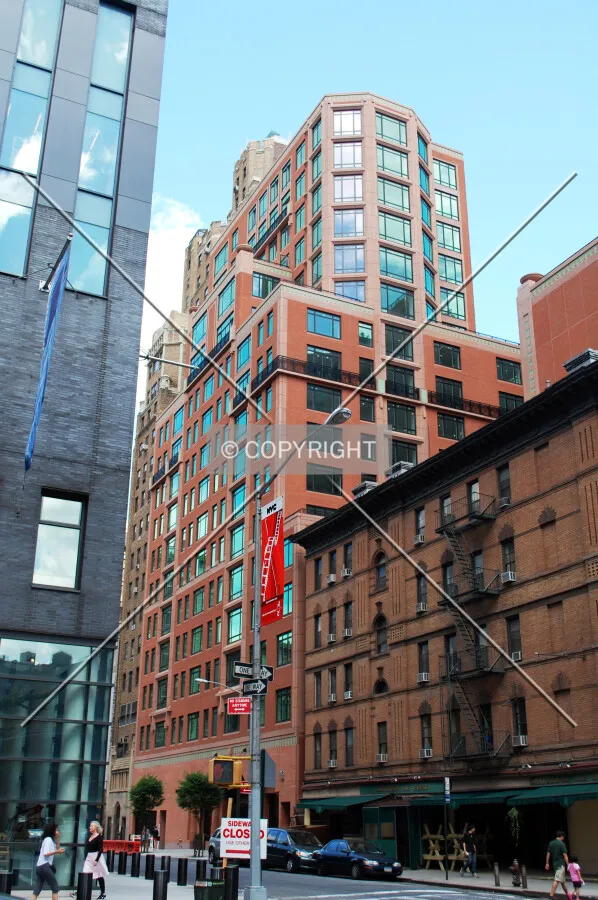 Western section viewed from Amsterdam Avenue
