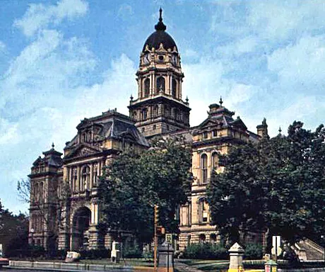 View from the southeast