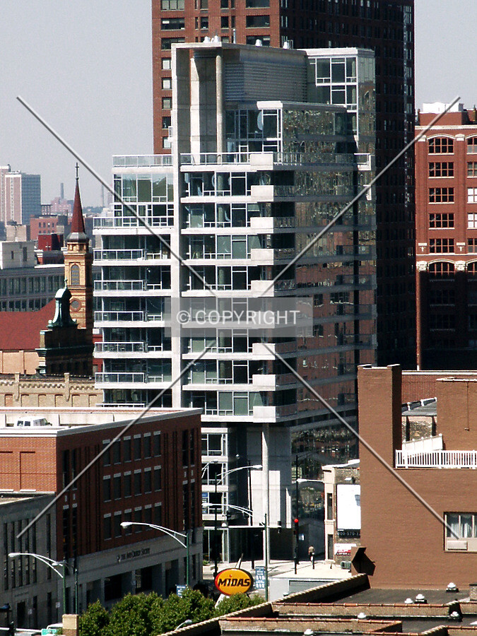 View from the northeast