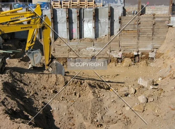 Deepest part of the pit from 3rd Avenue South