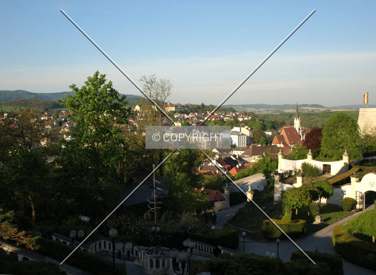 View from the east