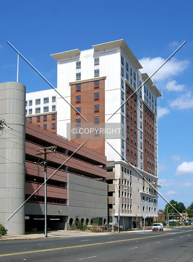 View from the southwest along Norfolk Street
