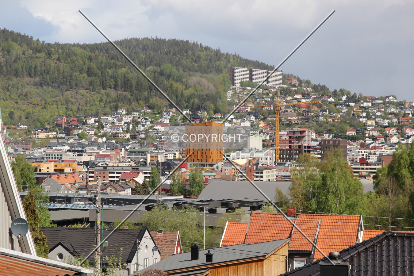 View from Styrmoes vei