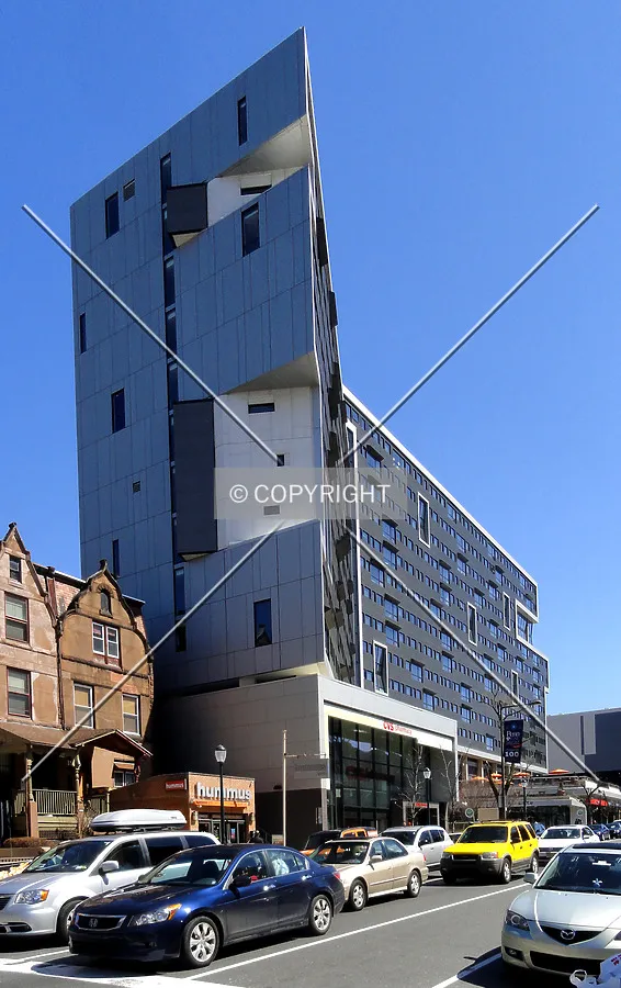 From Walnut Street to the west