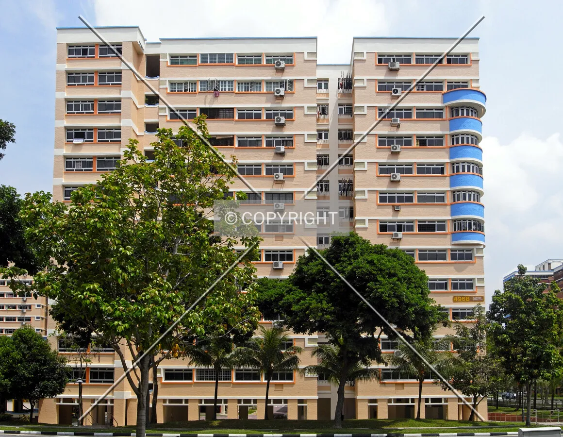 View from the southeast