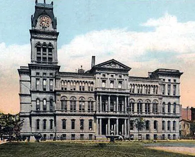 Vintage view from the east