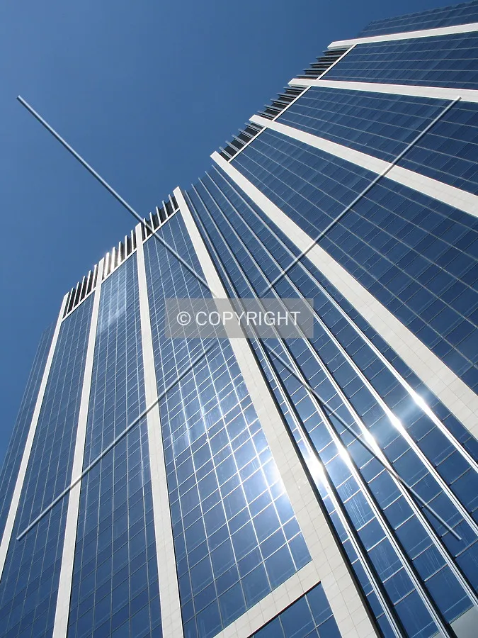 Looking up from the southern entrance