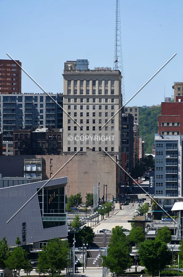 View from the southeast