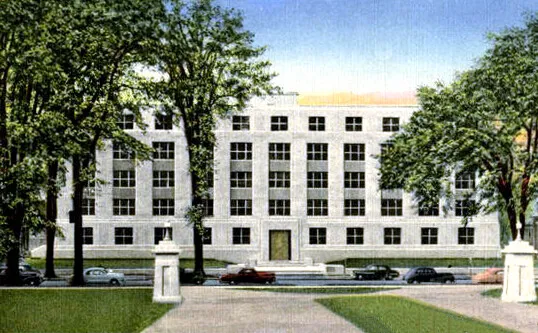 View from the northeast