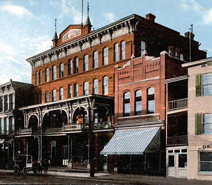 View from the northeast