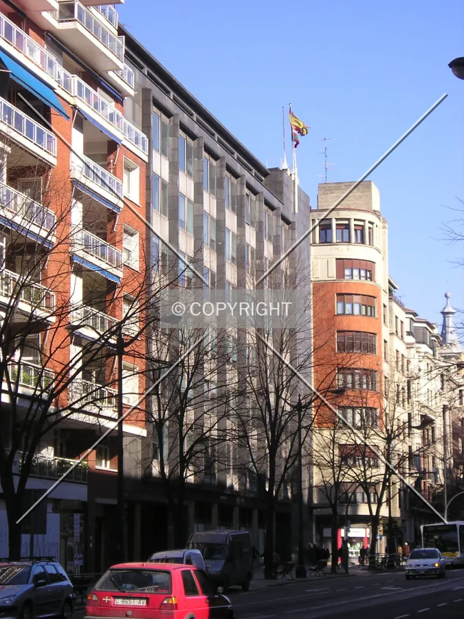 View from the junction of Doctor Areilza with Gran Via