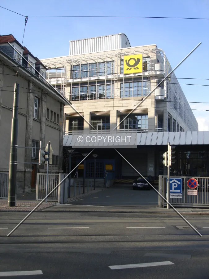 As seen from Poststraße