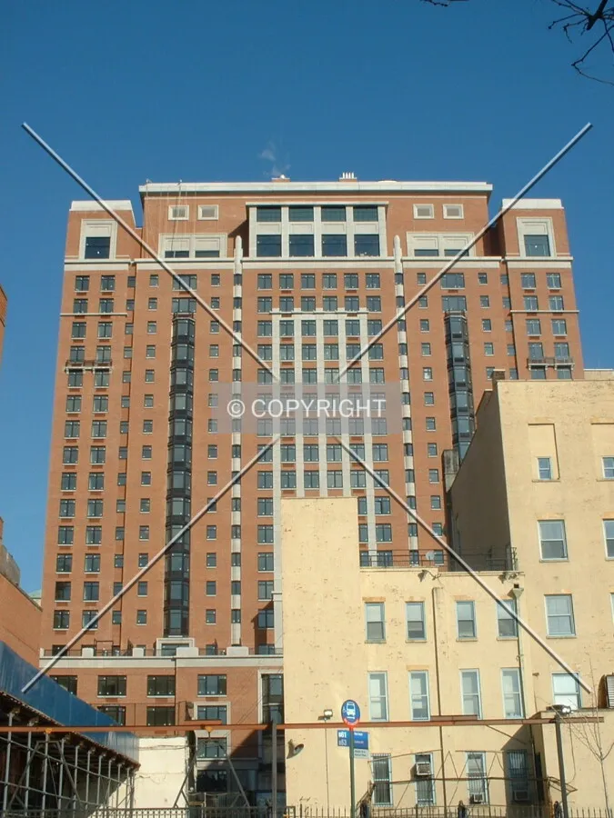 Nearing completion from Atlantic Avenue