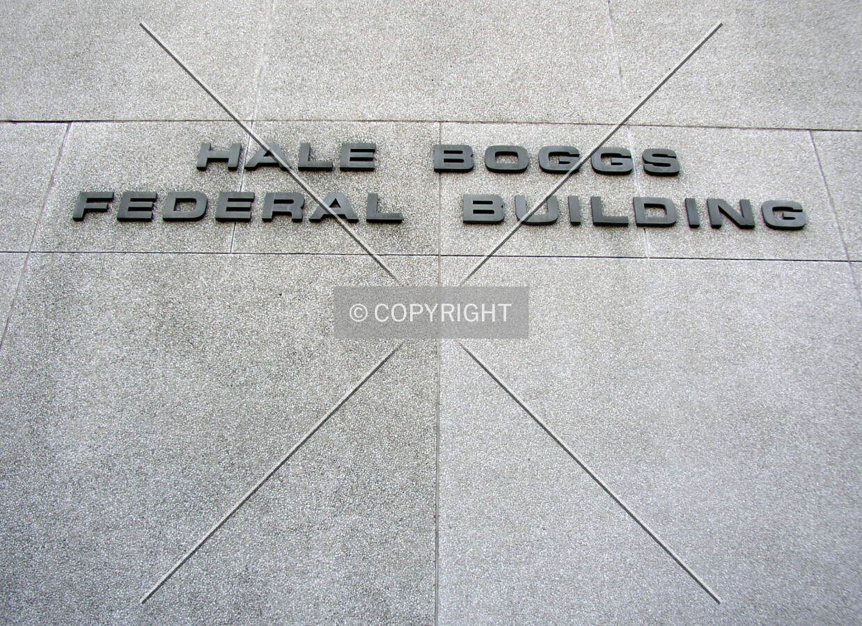 Signage off Poydras Street