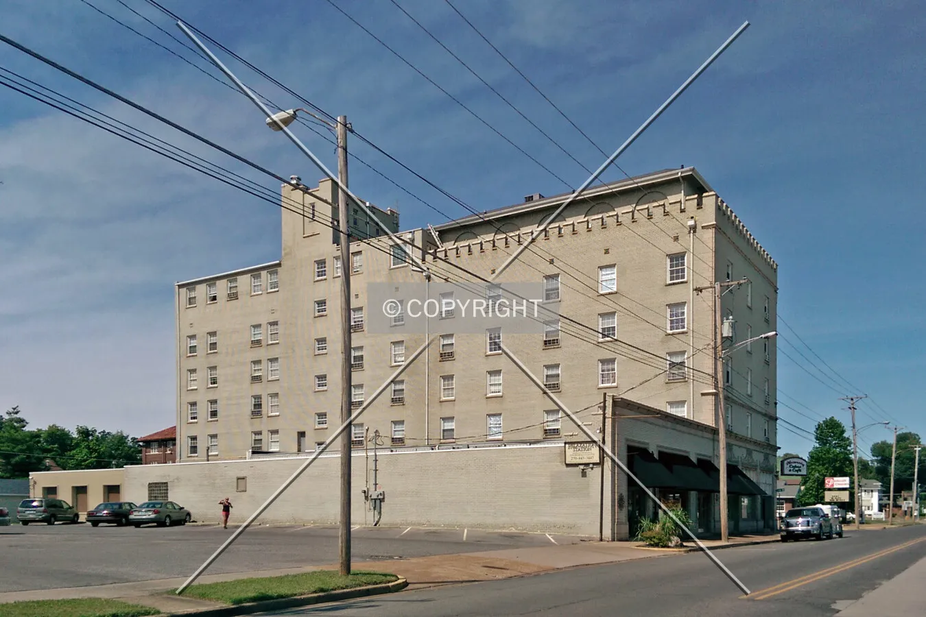 View from the south; July 5, 2014