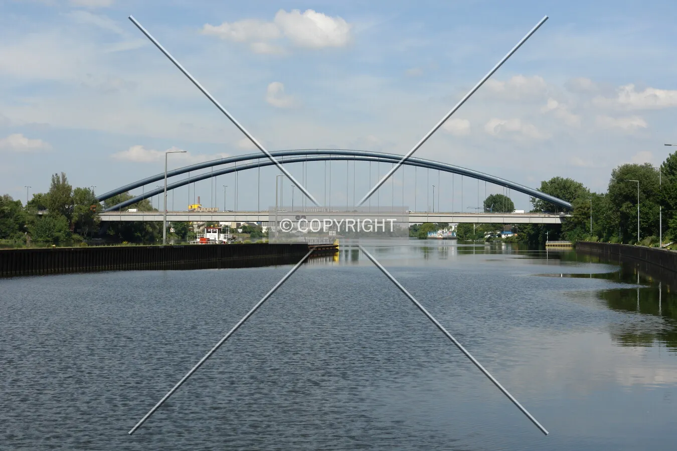 Kaiserleibrücke in Offenbach