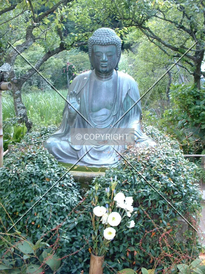Buddha in the garden