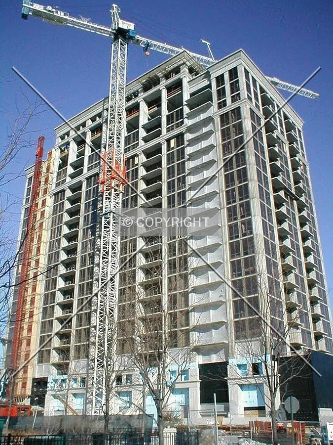 Site view looking east