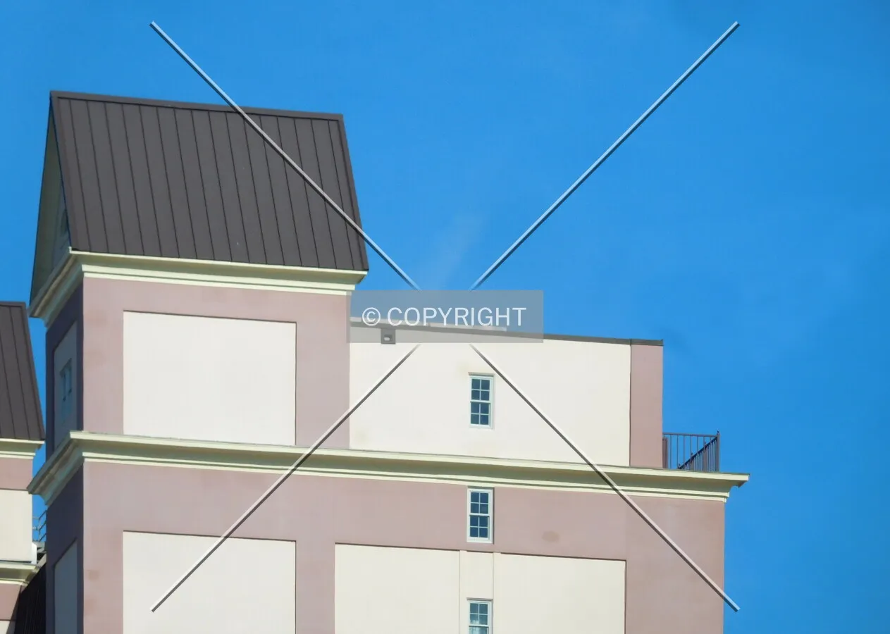 Upper floors from the south