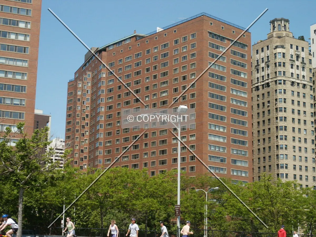View from the southeast