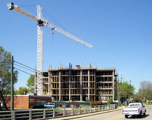 View from the south along Boylan Avenue