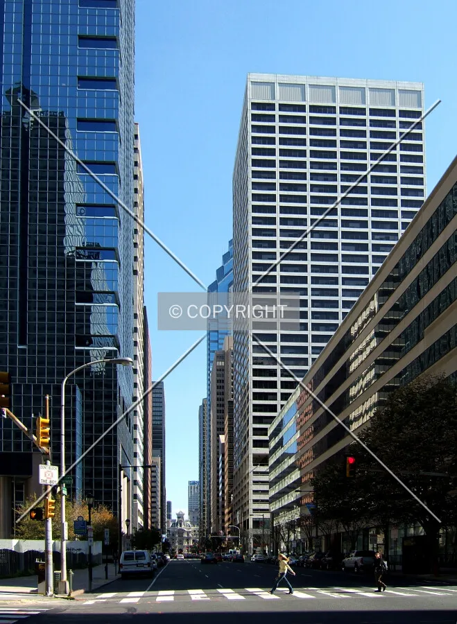 View east from 20th Street