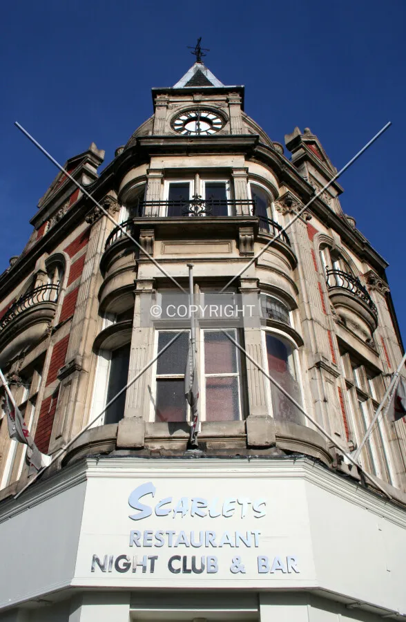 Looking up from the street