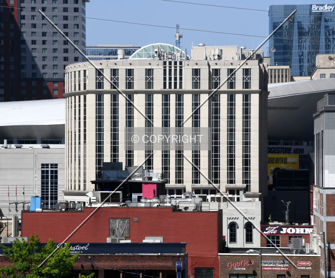View from the northeast