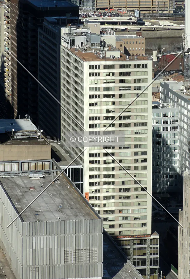 From City Hall to the southeast