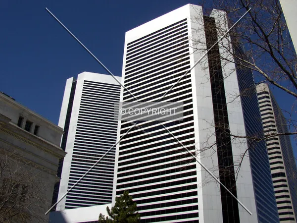 Looking northwest from 19th Street